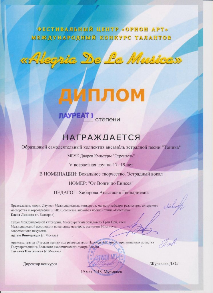 Alegria De La Musica 2018