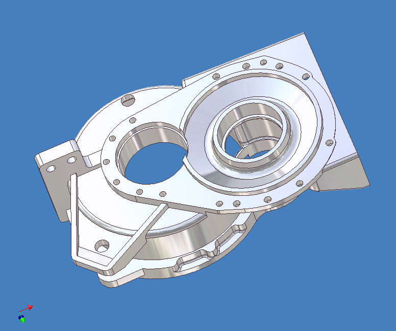 Картер правый/левый заднего моста трактора трелевочного ТТ4